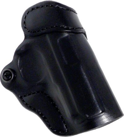 DESANTIS CRISS-CROSS HOLSTER - OWB RH LEATHER RUGER LCPII BLK