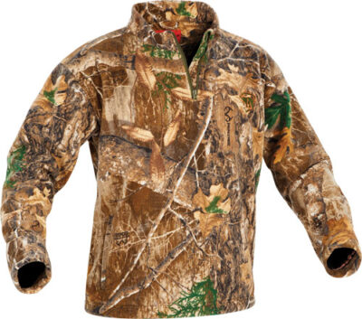 ARCTIC SHIELD HEAT ECHO SHERPA - FLEECE 1/4 ZIP RT EDGE LARGE