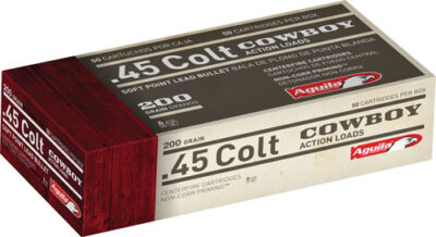AGUILA 45 LC 200GR LEAD SOFT - POINT 50RD 10BX/CS