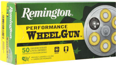 REMINGTON WHEELGUN 357 MAG - 158GR LEAD-SWC 50RD 10BX/CS