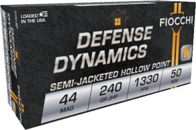 FIOCCHI 44 REM MAG 240GR JHP - 50RD 10BX/CS