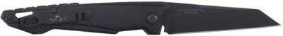 BEAR OPS BOLD ACTION PUSH BTTN - AUTO 4.5" SS/BLACK TANTO BLADE