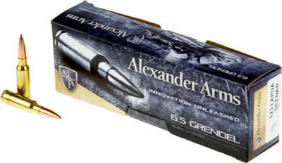ALEXANDER 6.5 GRENDEL 123GR - LAPUA SCENAR 20RD 10BX/CS