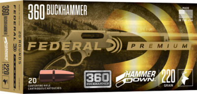 FEDERAL HAMMER DOWN 360 - BUCKHAMMER 220G JSP 20RD 10B/C