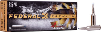 FEDERAL  6.5 PRC 130GR - TERMINAL ASCENT 20RD 10BX/CS