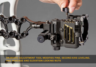 TROPHY RIDGE BOW SIGHT FIX 5 - 3-PIN .019 RH BLACK