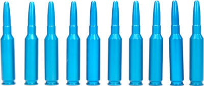 A-ZOOM METAL SNAP CAP BLUE - 6.5 CREEDMOOR 10-PACK