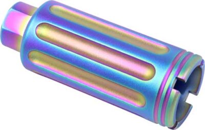 GUNTEC AR15 SLIM LINE CONE - FLASH CAN GEN 2 RAINBOW PVD
