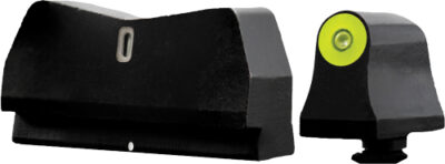 XS DXT2 BIG DOT TRITIUM YELLOW - FOR GLOCK 17-38 SUPP HGHT SET