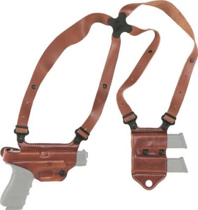 GALCO MIAMI II SHOULDER SYSTEM - RH LEATHER SIG P320F 9/40 TAN