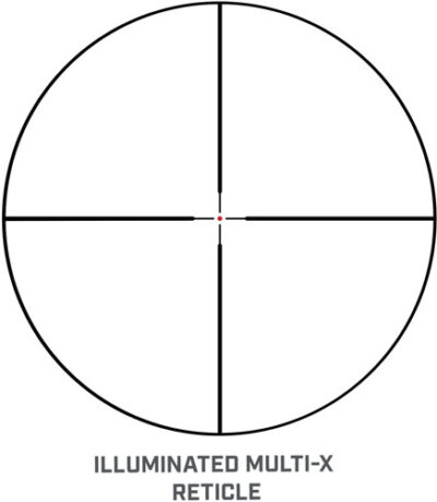 BUSHNELL SCOPE ENGAGE 3-9X40 - ILLUMINATED MULTI-X BLACK