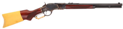 Taylors & Company 550202COM 1873 Comanchero 357 Mag Caliber with 10+1 Capacity, 18" Barrel, Color Case Hardened Metal Finish & Walnut Fixed Pistol Grip Stock Right Hand (Full Size)