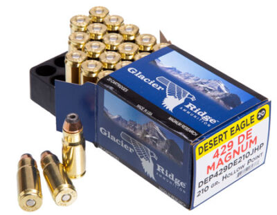 Magnum Research DEP429DE210J Desert Eagle  429DE 210gr Jacketed Hollow Point 20 Per Box/25 Case