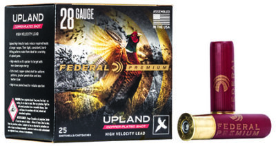 Federal P28375 Premium Wing-Shok High Velocity 28Gauge 2.75" 3/4oz 7.5Shot 25 Per Box/10 Case