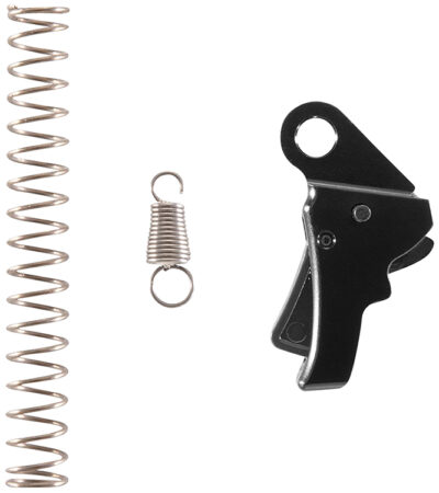 Apex Tactical 115112 Action Enhancement  Curved Trigger with 5-5.50 lbs Draw Weight & Black Finish for Springfield Hellcat