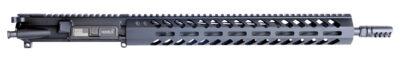 HM Defense 16MBUP556 MonoBloc Upper  223 Rem, 5.56x45mm NATO 16" Black Cerakote Barrel, 7075-T6 Aluminum Black Anodized Receiver, 15" M-LOK Free-Float Handguard for AR-15