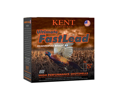 Kent Cartridge K122UFL404 Ultimate Fast Lead 12Gauge 2.75" 1 3/8oz 4Shot 25 Per Box/10 Case