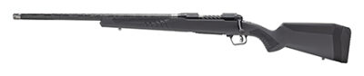 Savage Arms 57718 110 UltraLite 300 WSM 2+1 24" Carbon Fiber Wrapped Barrel, Black Melonite Rec, Gray AccuStock with AccuFit, Left Hand