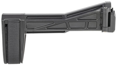 SB Tactical EV0201SB SBTEVO-G2  9.50" OAL Side Folding Black Synthetic for CZ Scorpion (Tube Not Included)