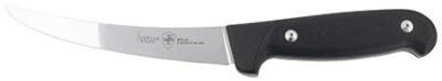 Templar Knife K6BBK362 Boning  6" Fixed Plain RWL34 Damasteel Blade/5" Black G10 Handle