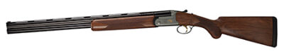 Bettinsoli USA BOSL122822 Omega S Lite 12 Gauge Break Open 3" 2rd 28" Blued 28" Vent Rib Barrel Stainless Engraved Stainless Receiver Walnut Wood Fixed Stock Ambidextrous Hand