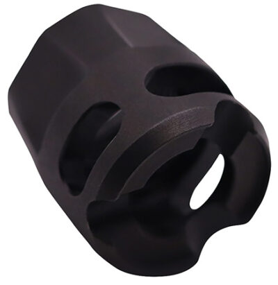 True Precision Inc TPYMICROBL Micro Compensator Y-Type Black Nitride 416R Stainless Steel 1/2x28 Threads 9mm