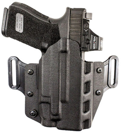 DeSantis Gunhide 195KA6VZ0 Veiled Partner  OWB Black Glock 19/23/32/45 Ambidextrous