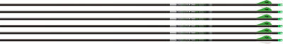 EASTON AXIS 5MM 340 W/ HALFOUT - 6-PACK W/ 2" BLAZER VANES