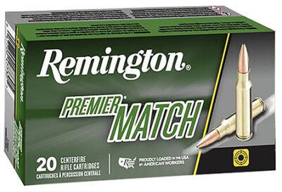 Remington Ammunition 27676 Premier Match 6.8mmRemSPC 115gr Sierra MatchKing BTHP 20 Per Box/10 Case