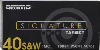 AMMO INC 40 SW 180GR TMC - 50RD 20BX/CS