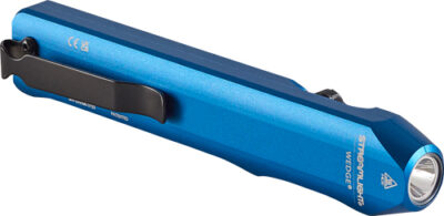 STREAMLIGHT WEDGE CARRY LIGHT - WHITE EDC BLUE W/POCKET CLIP
