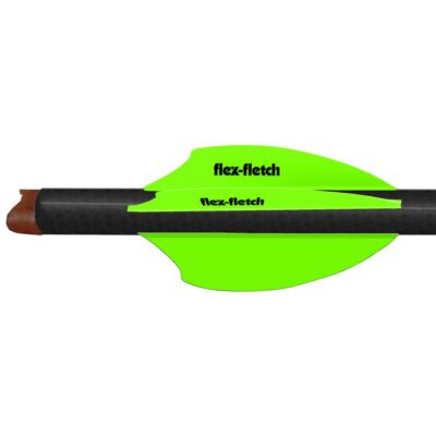 Flex Fletch SK2 Vanes Cosmic Green 2 in. 100 pk.