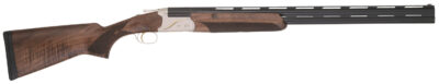 TriStar 33140 Trinity II LT Over/Under 12 Gauge Break Open 3" 2rd 28" Blued Barrel, Silver Aluminum Rec, Deluxe Walnut Furniture, Fiber Optic Sight, 5 Chokes