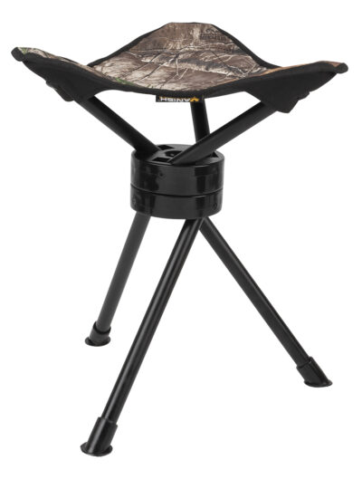 Vanish 5913 Swivel Tripod Stool  Realtree Edge Steel