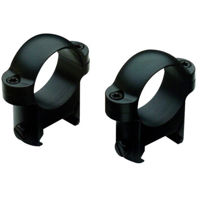 Burris Zee Rings 1 in. High Gloss Black Weaver Style