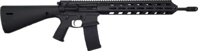 Wraithworks WARP-15 Polymer AR15 Rifle - Black | .223 Wylde | 16" 416-R Stainless Barrel | Integral Buttstock & Textured Pistol Grip | Trap Door Buttplate | Lightweight Rifle Only 5 lbs without mag