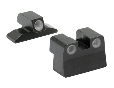 Meprolight USA 102423101 Tru-Dot  Green Tritium White Outline Front Sight-Green Tritium White Outline Rear Sight Bersa Thunder 380