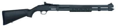 Mossberg 51602 590S  12 Gauge 3" 7+1/8+1/13+1 20" Matte Blued Barrel, Black Anodized Engraved Receiver, Black Synthetic Stock, Right Hand