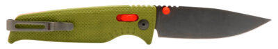 S.O.G SOG12790357 Altair XR 3.20" Folding Plain Bead Blasted Cryo CPM 154 SS Blade/ Field Green w/Stone Blue Accents GRN Handle