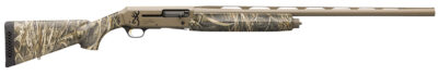 Browning 011434204 Silver Field 12 Gauge 3.5" 4+1 (2.75") 28", FDE Barrel/Rec, Realtree Max-7 Camo Synthetic Stock With Textured Gripping Surface
