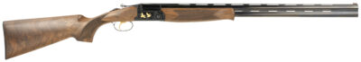 F.A.I.R. FRSLX600BL1628 SLX 600  16 Gauge 2.75" 2rd 28" O/U, Black Barrel/Gold Inlay Engraved Rec, Walnut Furniture, Fiber Optic Sight, Technichoke XP50 Chokes