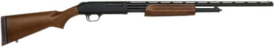 Mossberg 50104 500 All Purpose Field 410 Gauge 5+1 3" 24" Vent Rib Barrel, Fixed-Full Choke, Blued Metal Finish, Hardwood Stock, Ambidextrous Safety