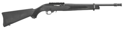 Ruger 1261 10/22 Tactical Full Size 22 LR 10+1 16.10" Satin Black Threaded Barrel, Receiver w/Scope Rail, Black Synthetic Fixed Stock, Right Hand