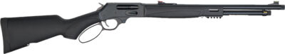 HENRY X MODEL LEVER 45/70 - 19.8" TB BLUED BLACK SYN.