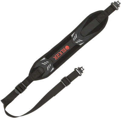 Ruger 27834 Mesa Sling  Adjustable Length Black with Red Ruger Logo Neoprene with 500 lbs Tested Swivels