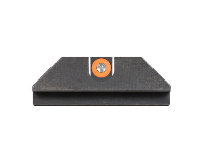 Night Fision GLK002014OGZ Tritium Night Sights For Glock  Green Tritium Orange Outline Front Sight Black Rear Sight Glock 20/21/29/30/36/40/41