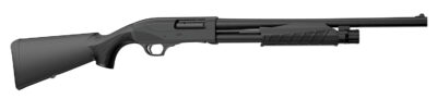 Retay USA GPSTAC18 GPS Tactical Inertia Plus 12 Gauge with 18.50" Deep Bore Drilled Barrel, 3" Chamber, 5+1 Capacity, Matte Black Metal Finish & Black Synthetic Stock Right Hand (Full Size)