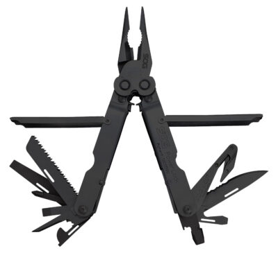 S.O.G SOG-B63N-CP Powerlock V-Cutter Black Oxide 420 Stainless Steel 7" Long Features 18 Tools w/Sheath