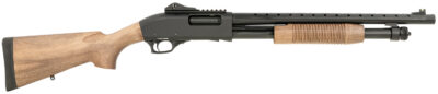 Tokarev USA 21000408 TX3  12 Gauge 18.50" 3" 5+1, Black Metal Finish, Turkish Walnut Stock, Fiber Optic & Ghost Ring Sight (Accepts Mossberg 590 Furniture)