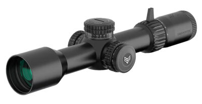 Swampfox Optics TWK52556-3L Warhawk  Black 5-25x56mm 34mm Tube Sharpshooter MIL Reticle